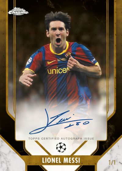 Topps Chrome UEFA Club Competitions 2025/26 - Hobby Box