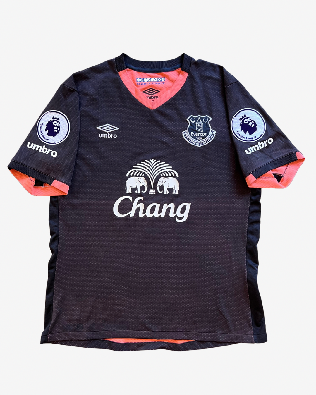 Umbro - Everton 2016/17 Away Football Shirt 'BARRY'