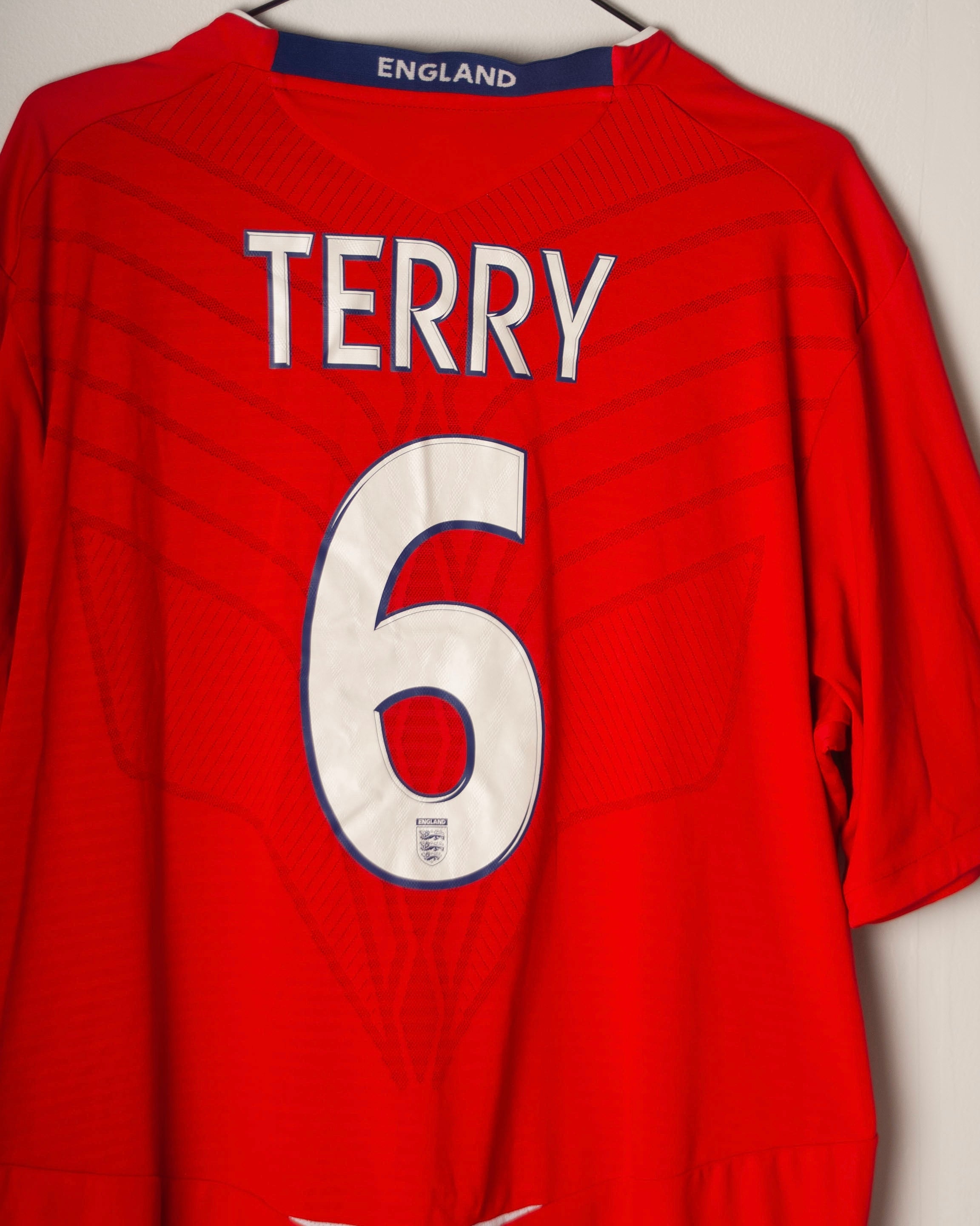 Umbro - England 2008 Away Football Shirt 'TERRY'