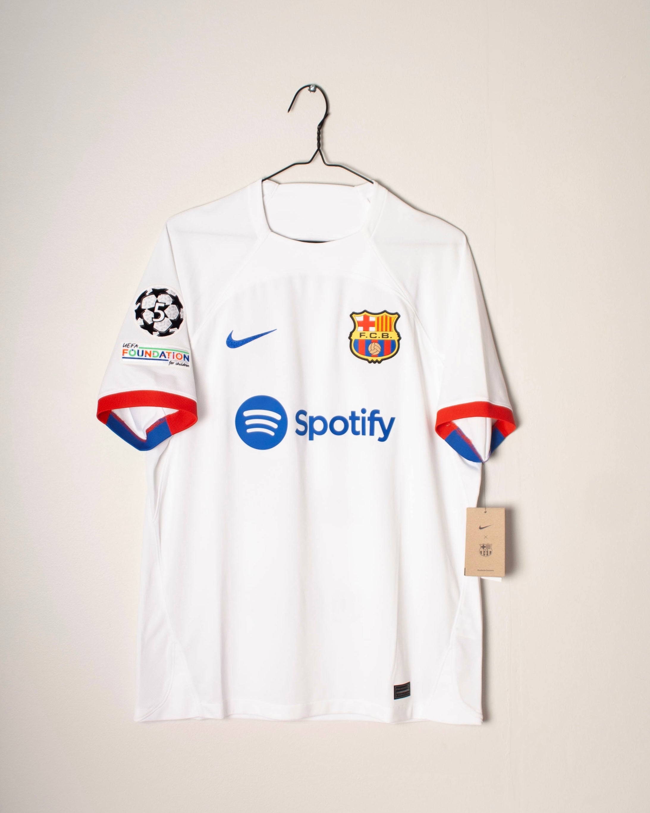 Nike - FC Barcelona 2023/24 Away Football Shirt Champions League Version 'LAMINE YAMAL'