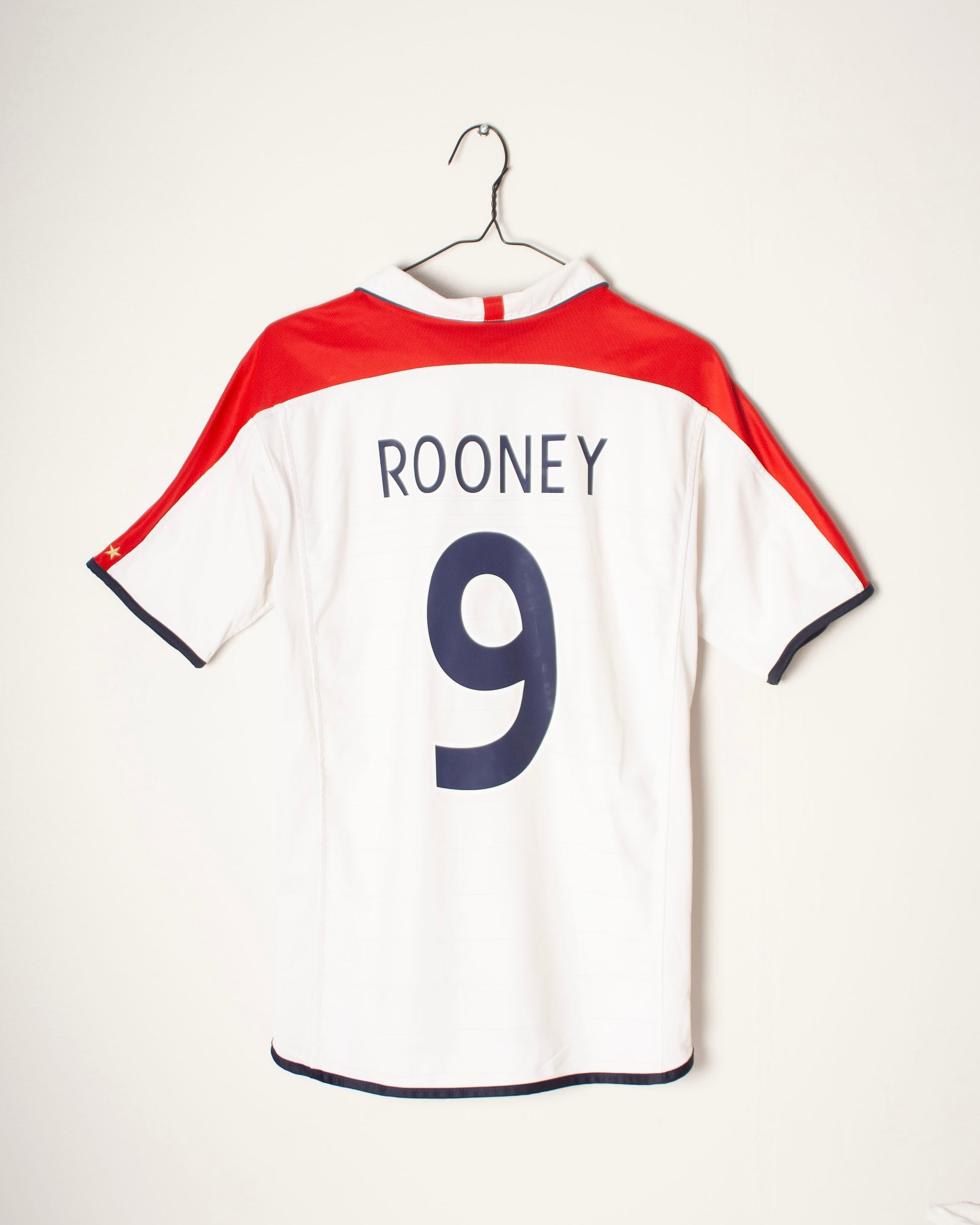 Umbro - England 2004 Home Football Shirt 'ROONEY'