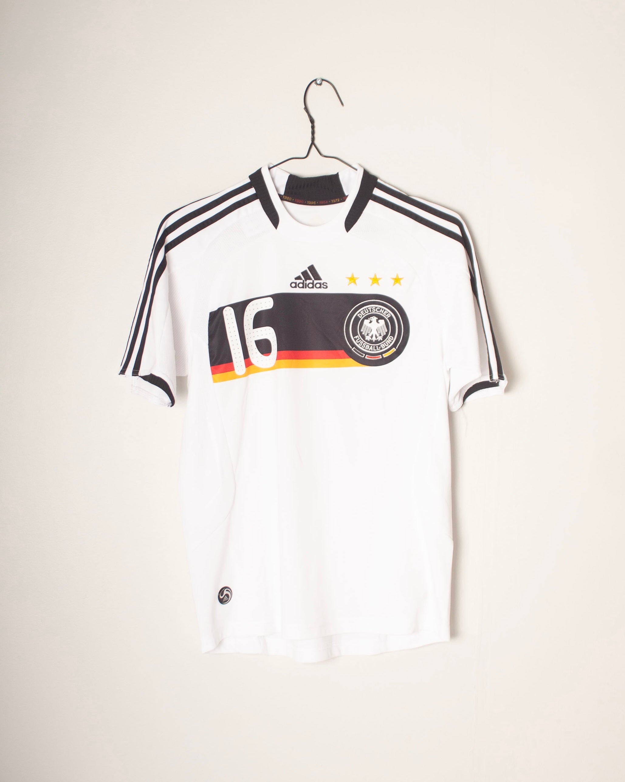 Adidas - Germany 2008 Home Football Shirt 'LAHM'