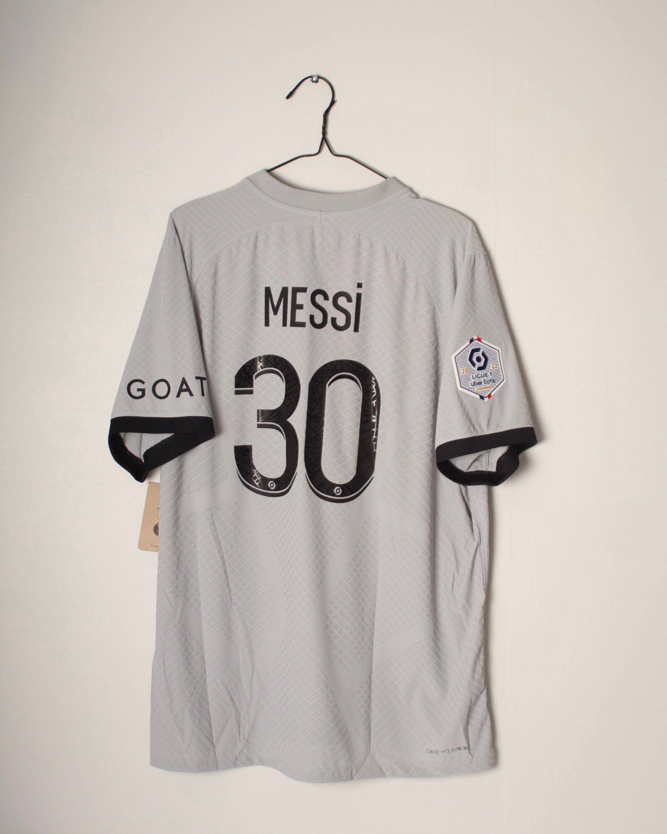 Nike - Paris Saint-Germain 2022/23 Player Version Away Football Shirt 'MESSI'