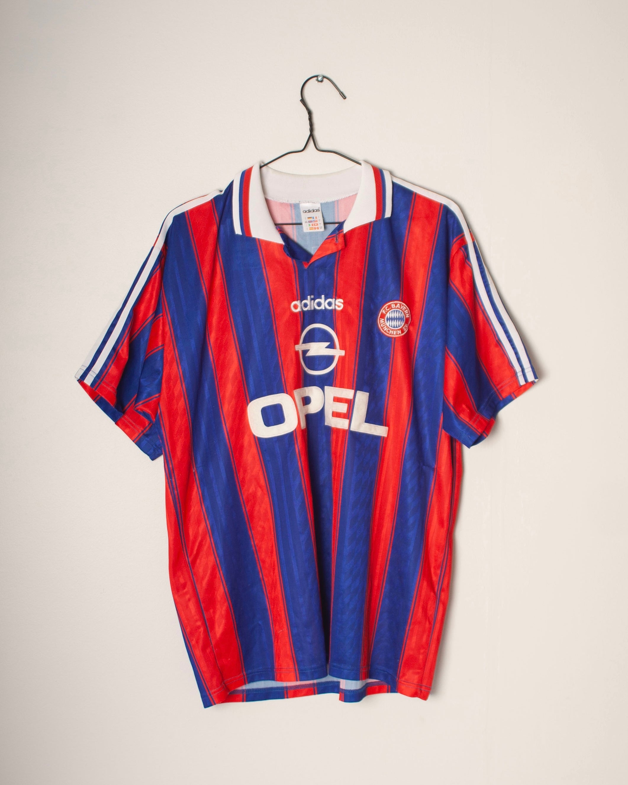 Adidas - Bayern Munchen 1995/97 Home Football Shirt 'KLINSMANN'