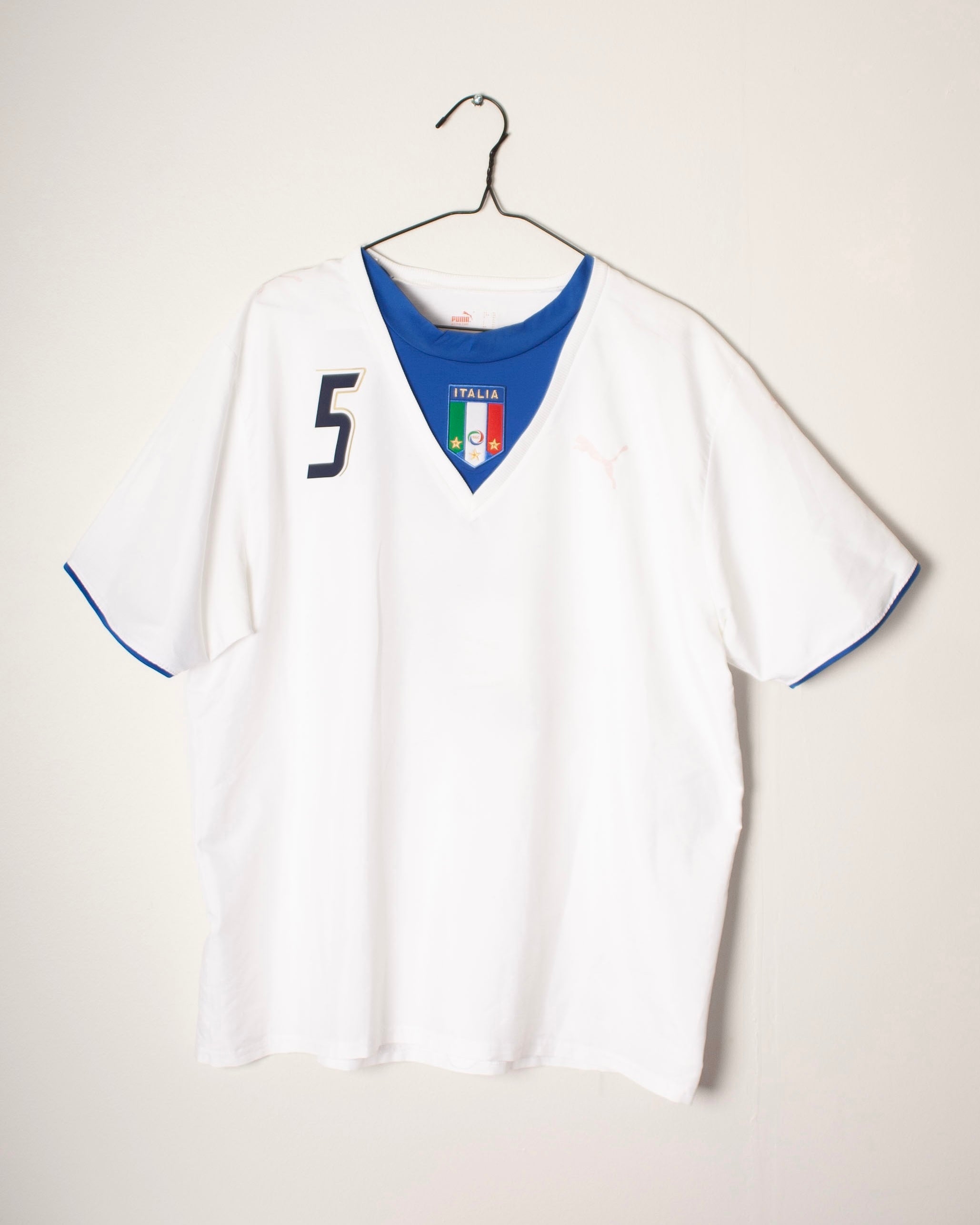 Puma - Italy 2006 Away Football Shirt 'CANNAVARO'