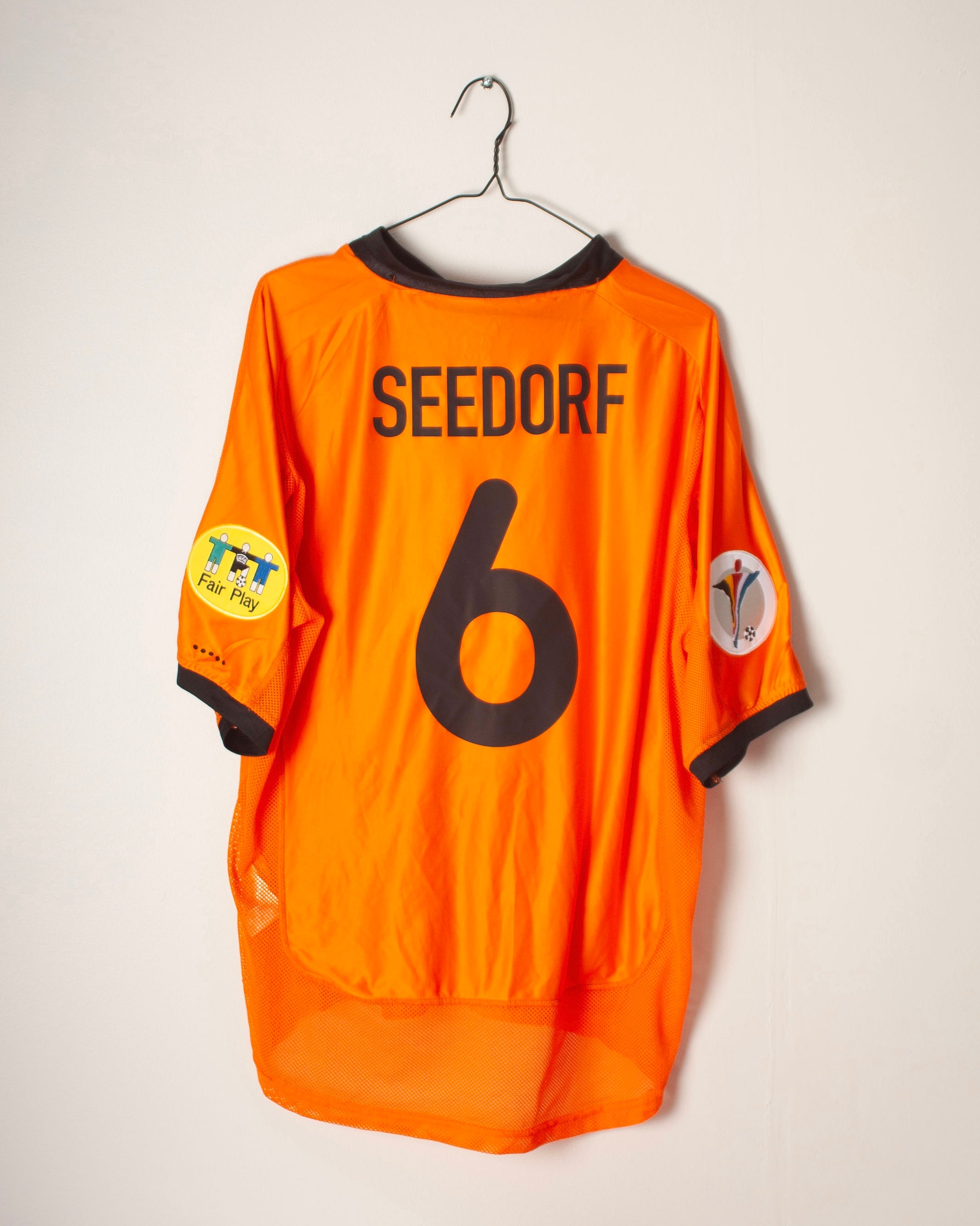 Nike - Netherlands 2000 Home Football Shirt 'SEEDORF'