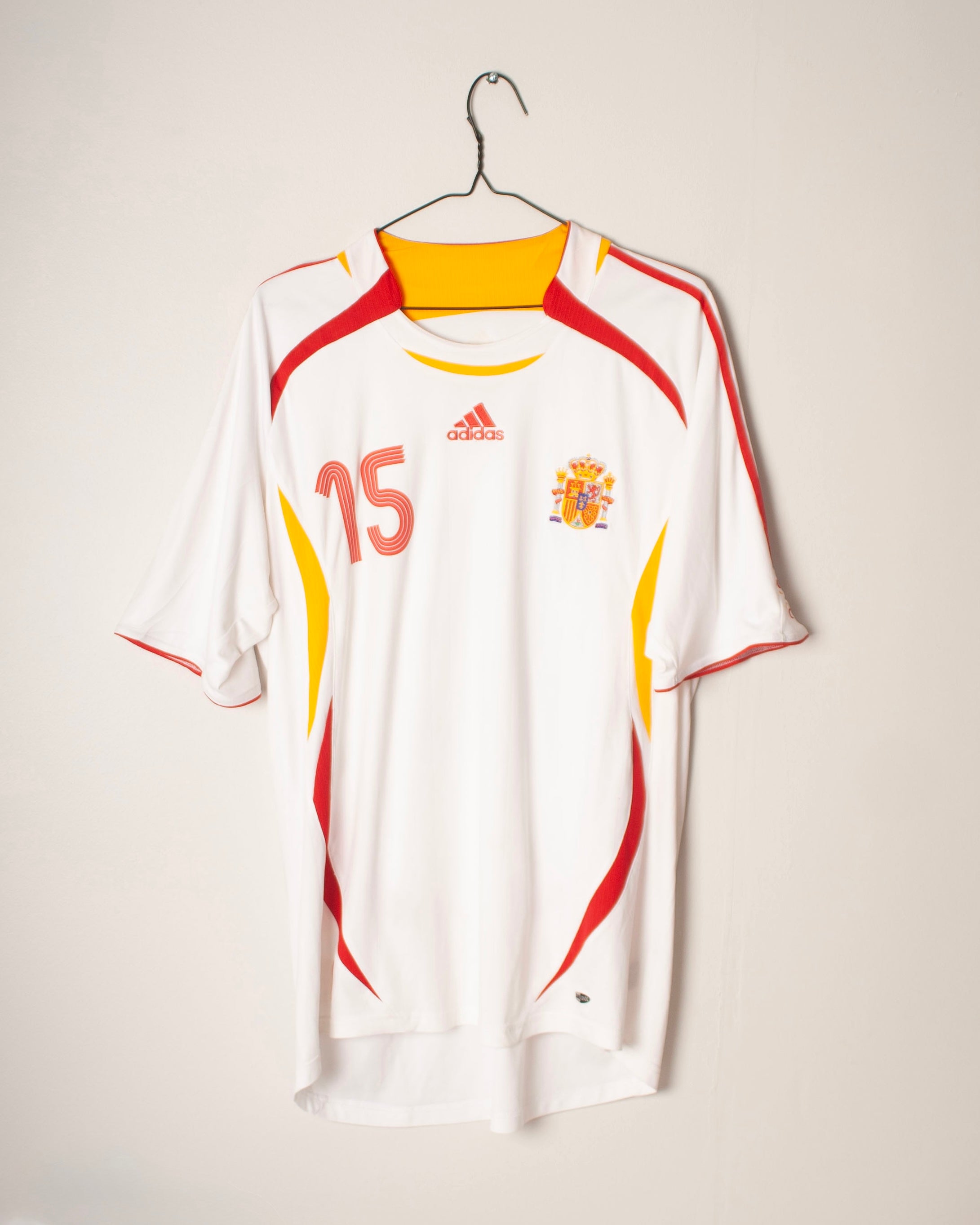 Adidas - Spain 2006 Away Football Shirt 'SERGIO RAMOS'
