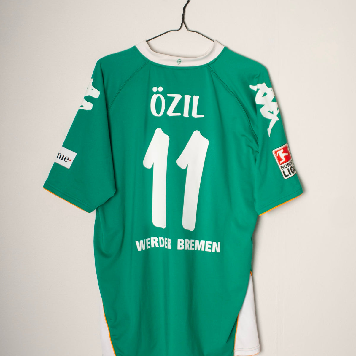 Kappa Werder Bremen 2007/08 Home Football Shirt 'ÖZIL'