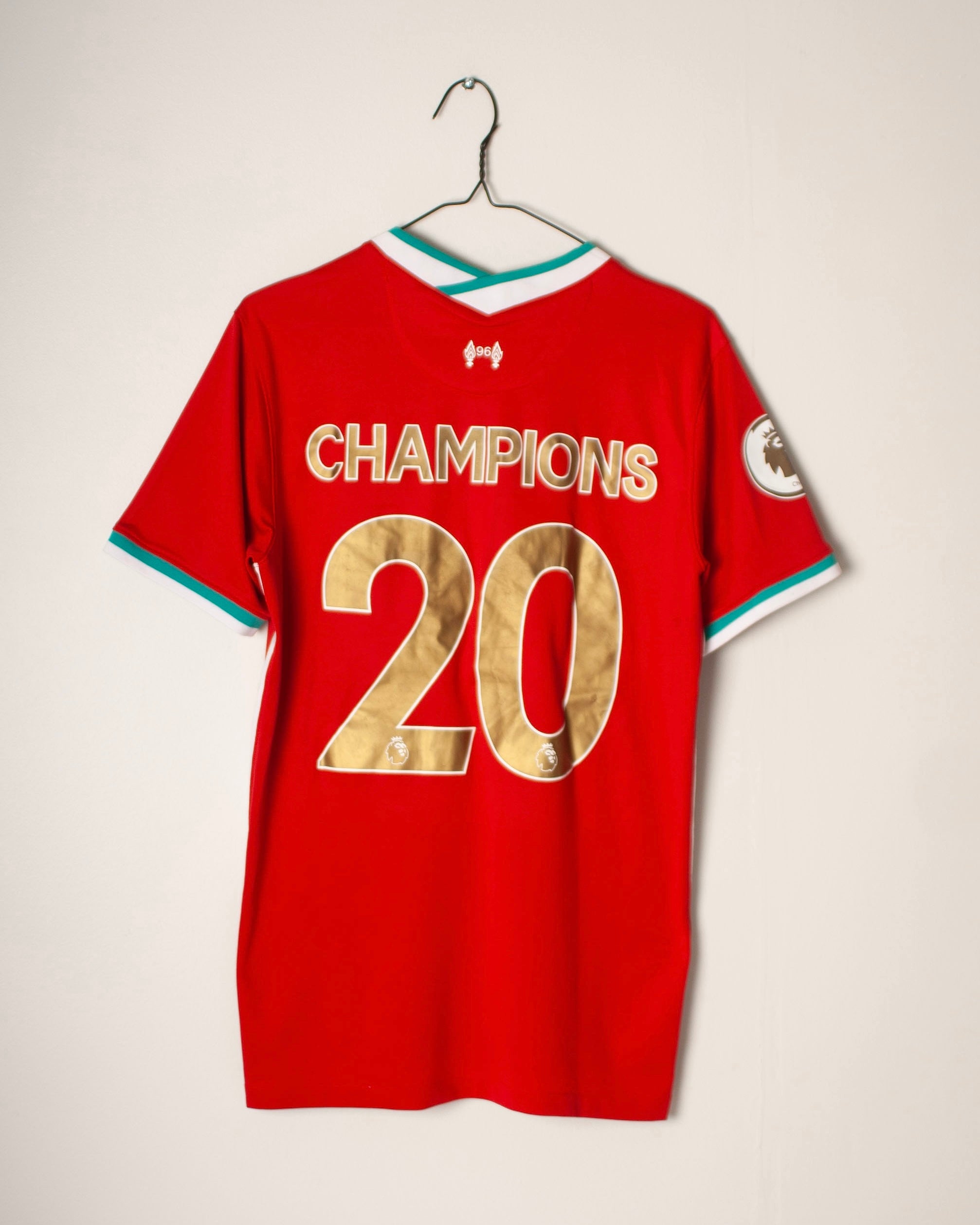 Nike - Liverpool FC 2020/21 Home Football Shirt 'CHAMPIONS'