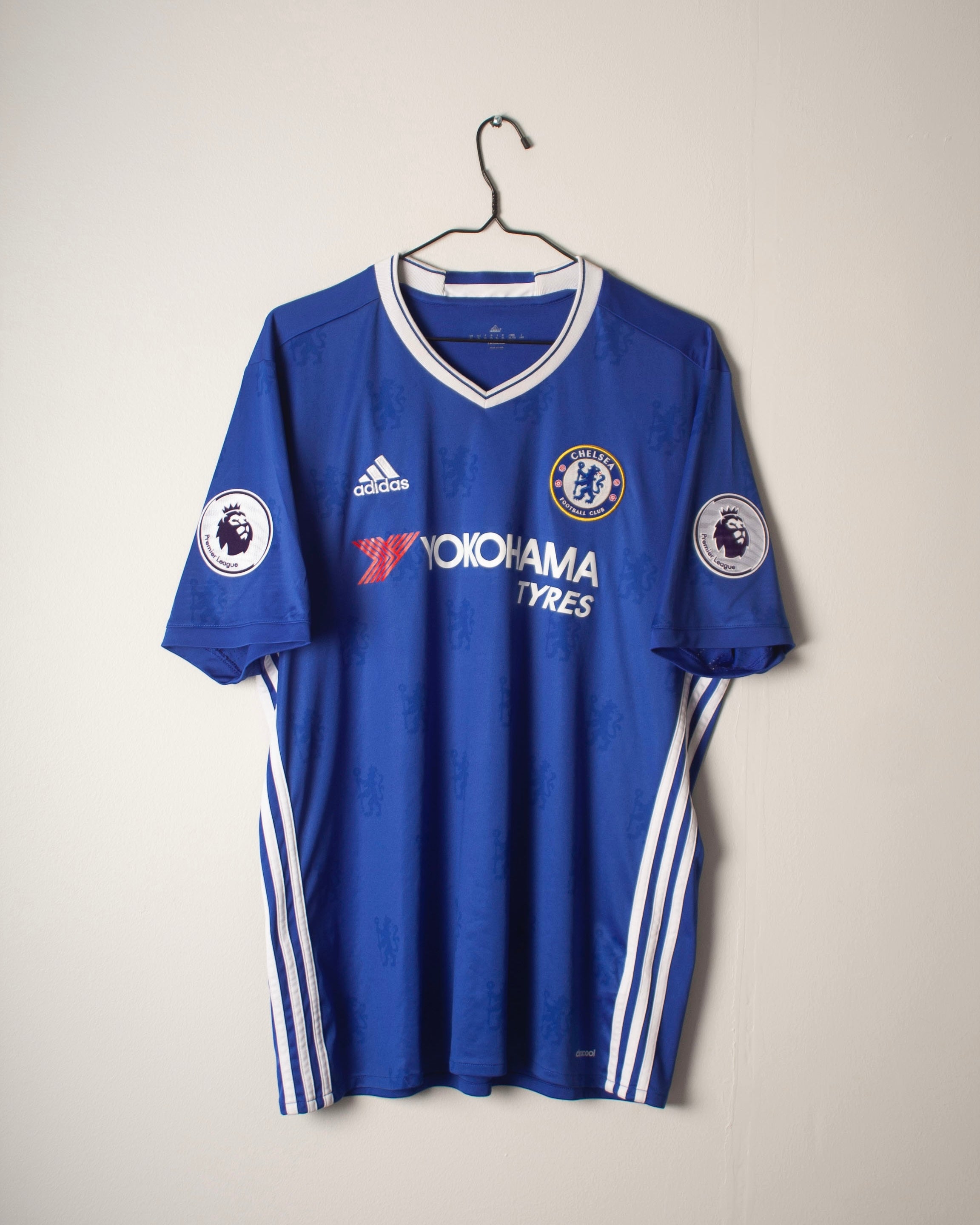 Adidas - Chelsea FC 2016/17 Home Football Shirt 'HAZARD'