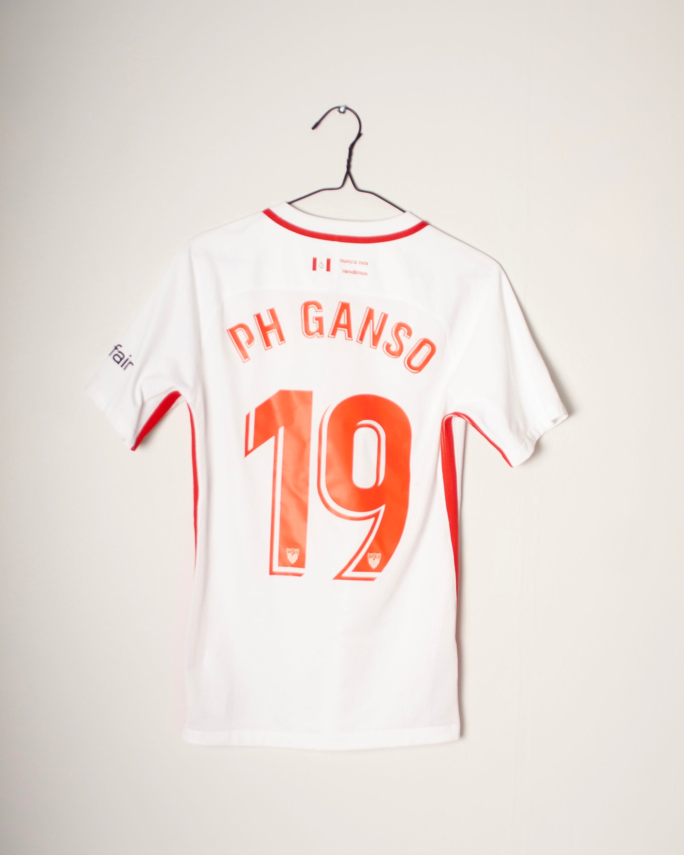 Nike - Sevilla FC 2018/19 Home Football Shirt 'PH GANSO'