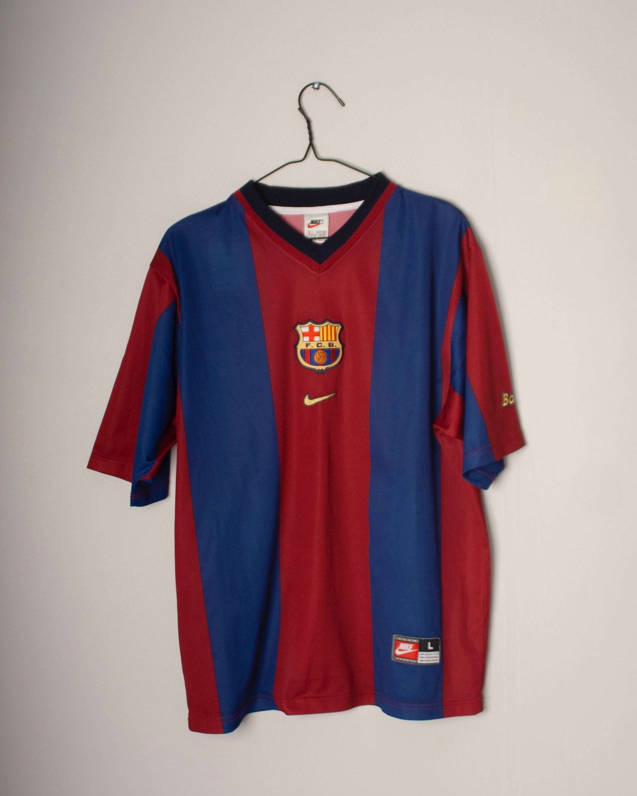 Nike - FC Barcelona 1998/99 Home Football Shirt 'LUIS ENRIQUE'