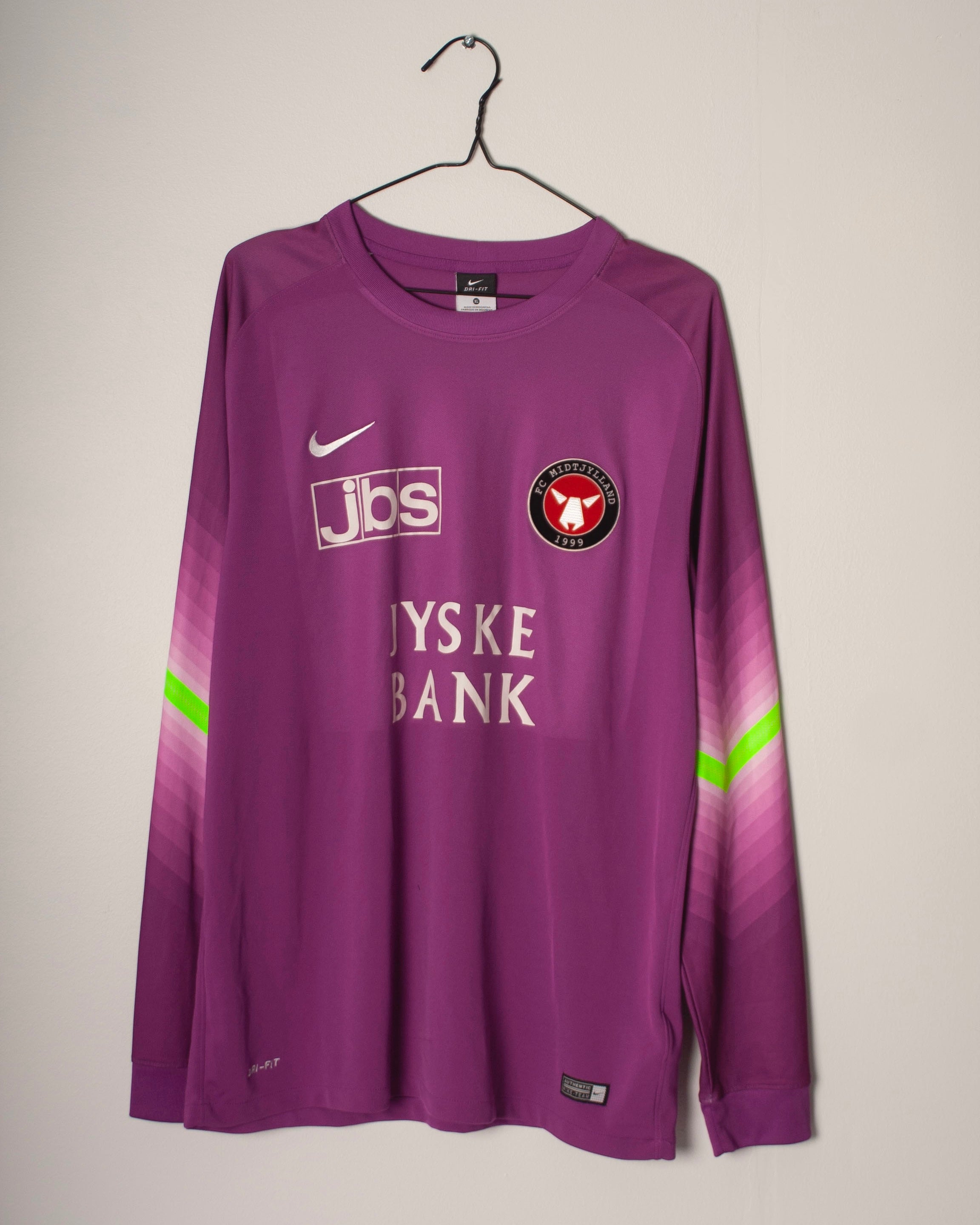 Nike - FC Midtjylland 2015/16 Goalkeeper Shirt 'DAHLIN'