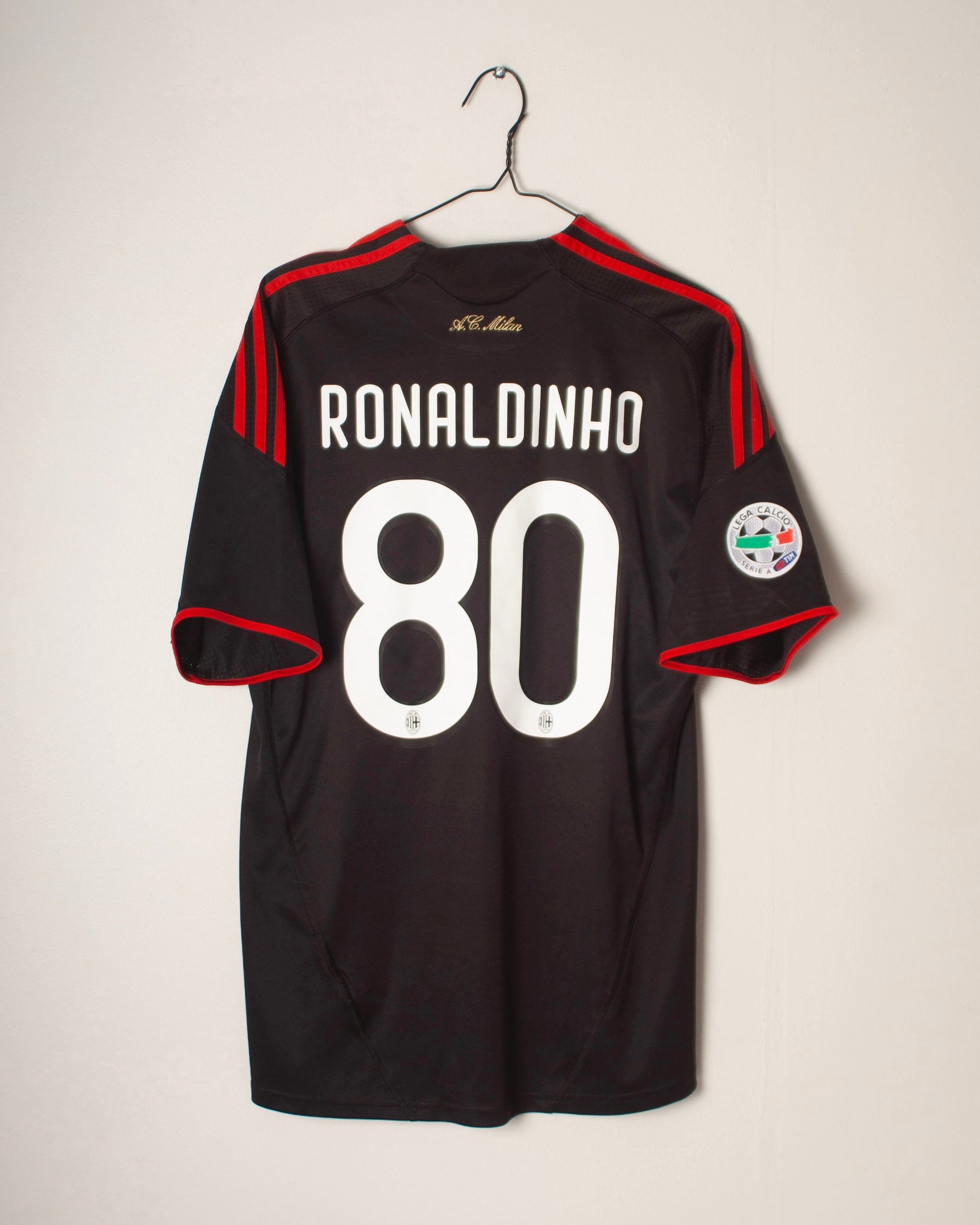 Adidas - AC Milan 2008/09 Third Football Shirt 'RONALDINHO'