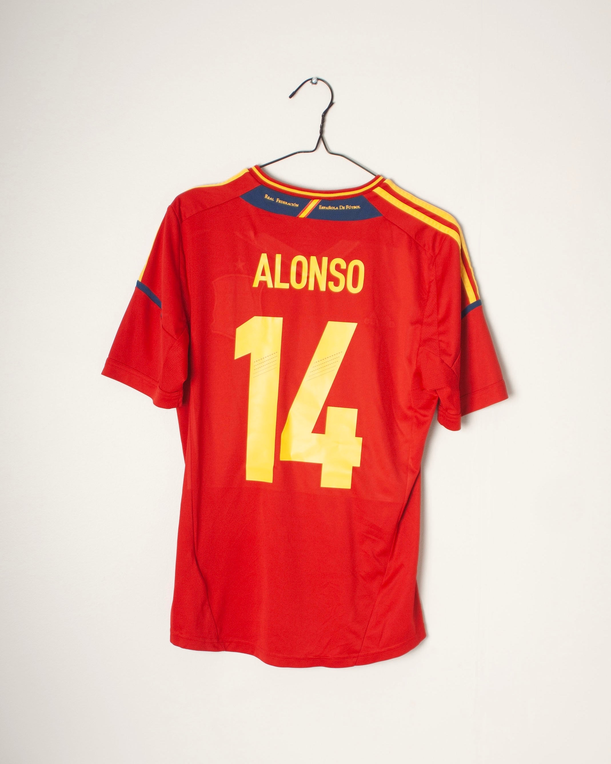 Adidas - Spain 2012 Home Football Shirt 'ALONSO'