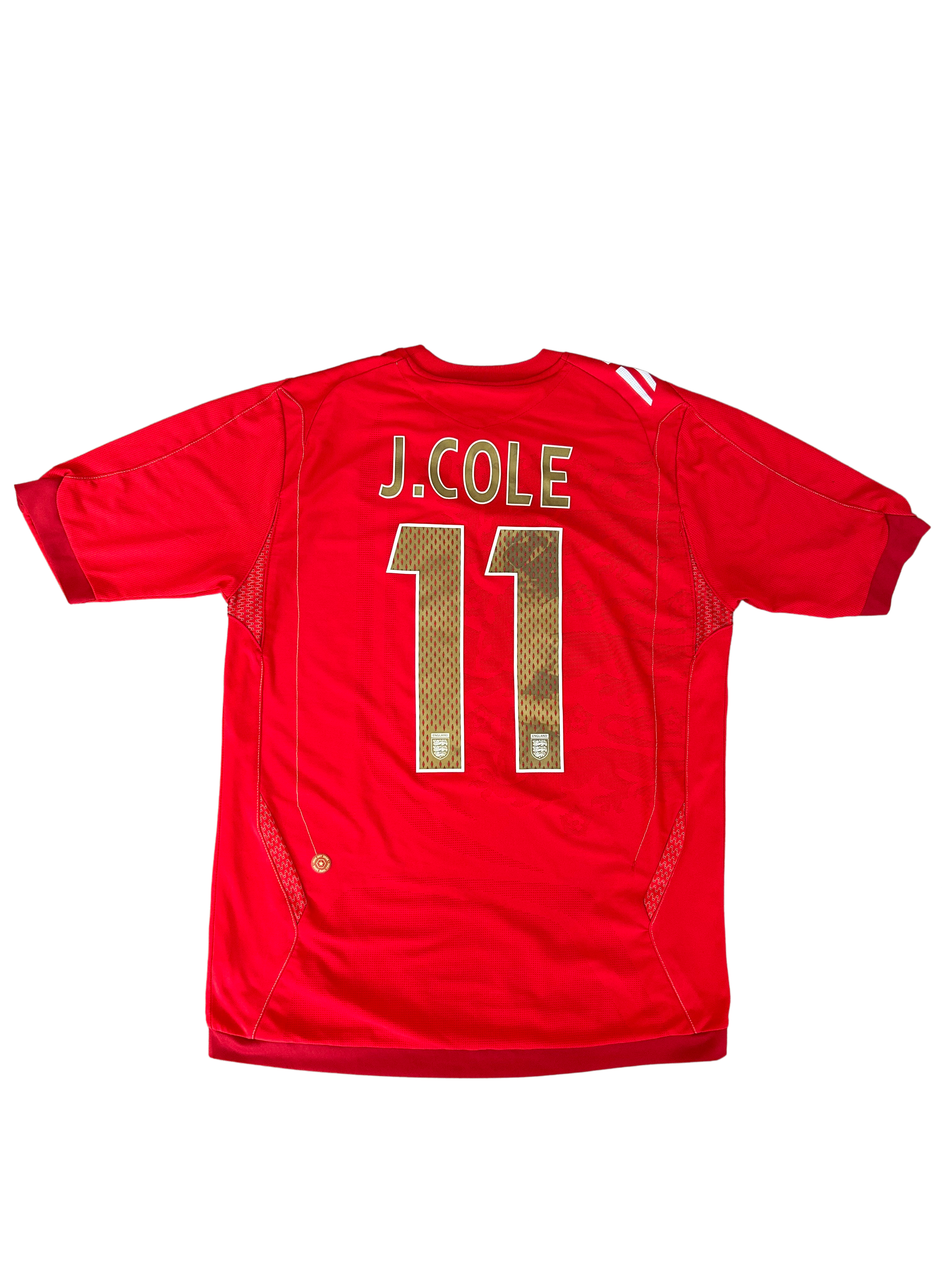 Umbro - England 2006 Away Football Shirt 'J.COLE'