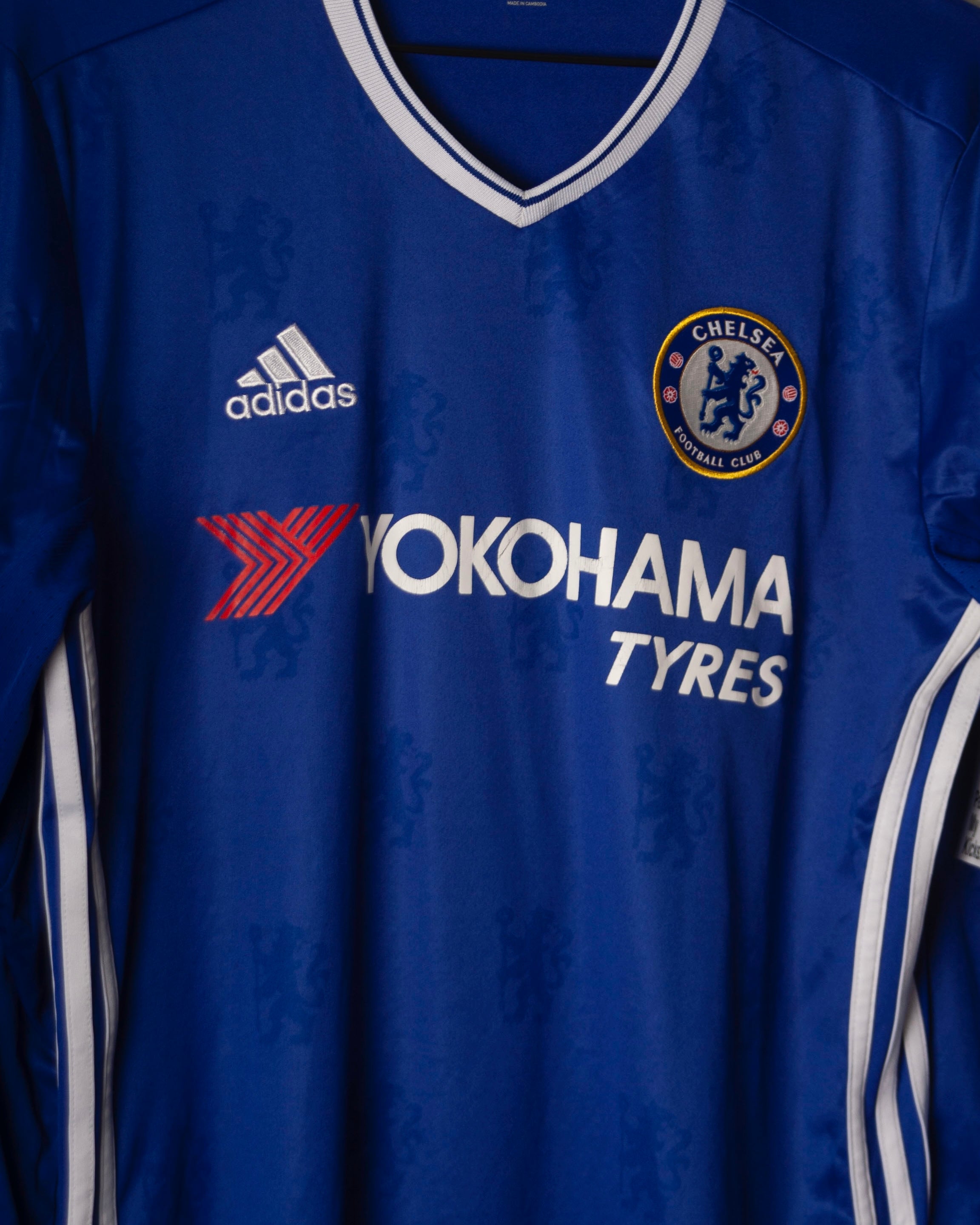 Adidas - Chelsea FC 2016/17 Home Football Shirt 'HAZARD'