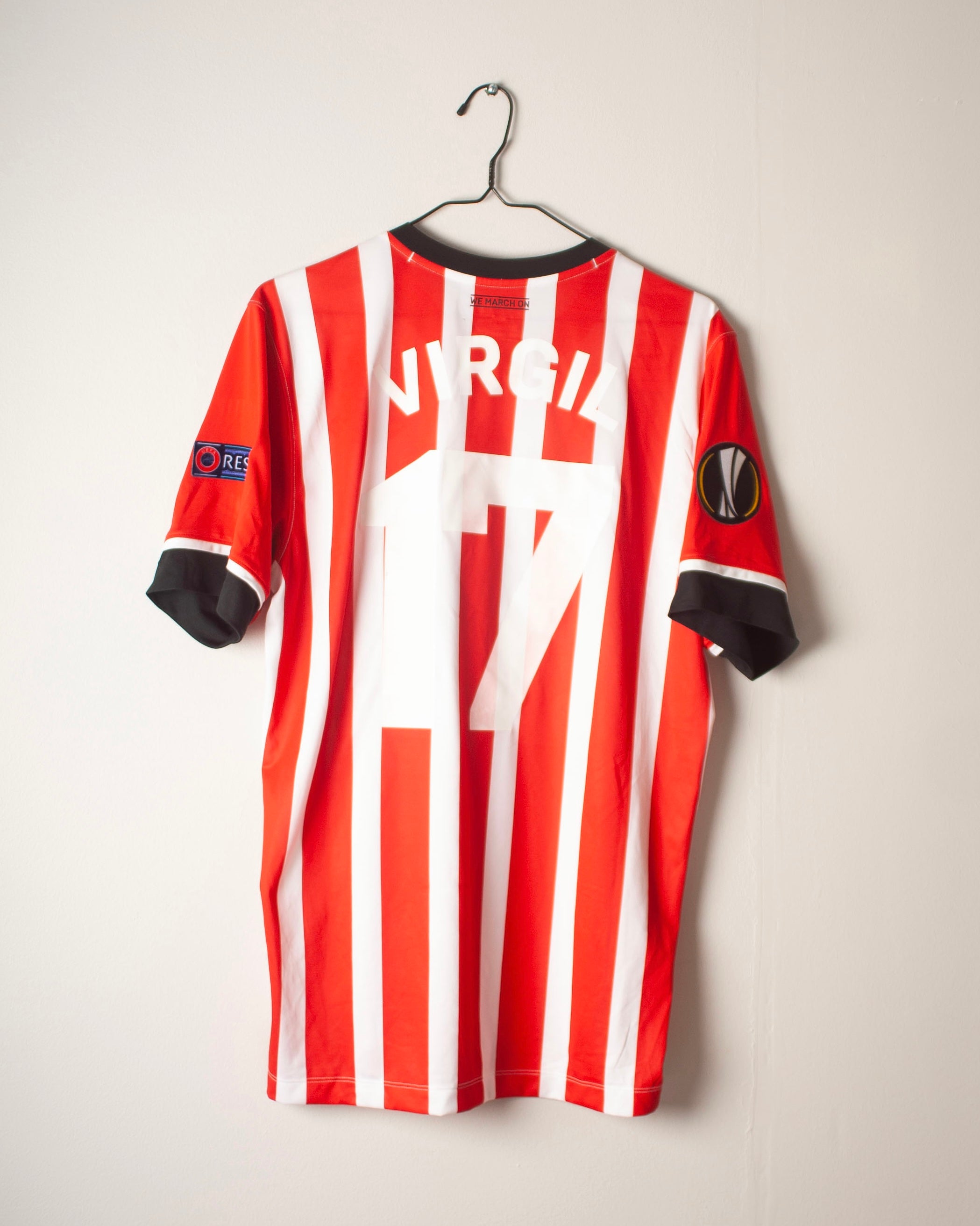 Under Armour - Southampton FC 2016/17 Home Football Shirt 'VIRGIL'