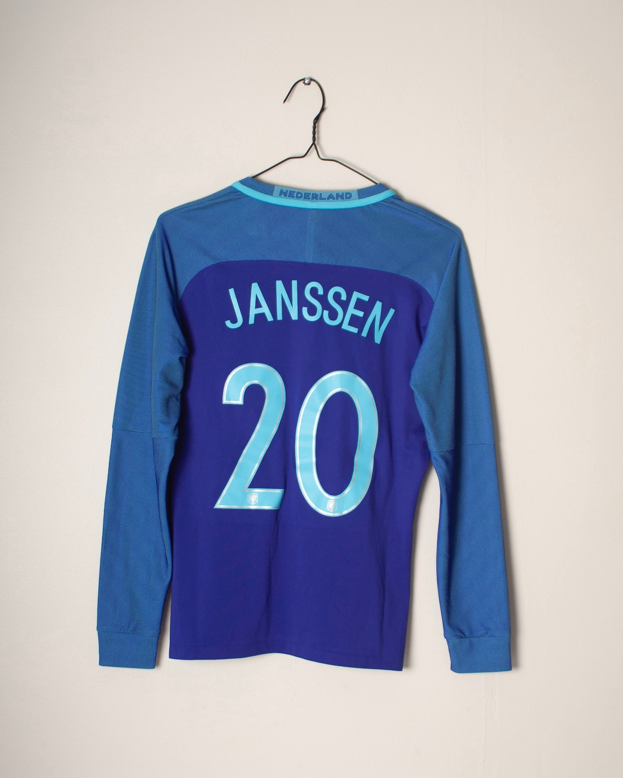 Nike - Netherlands 2016 Away Football Shirt 'JANSSEN'