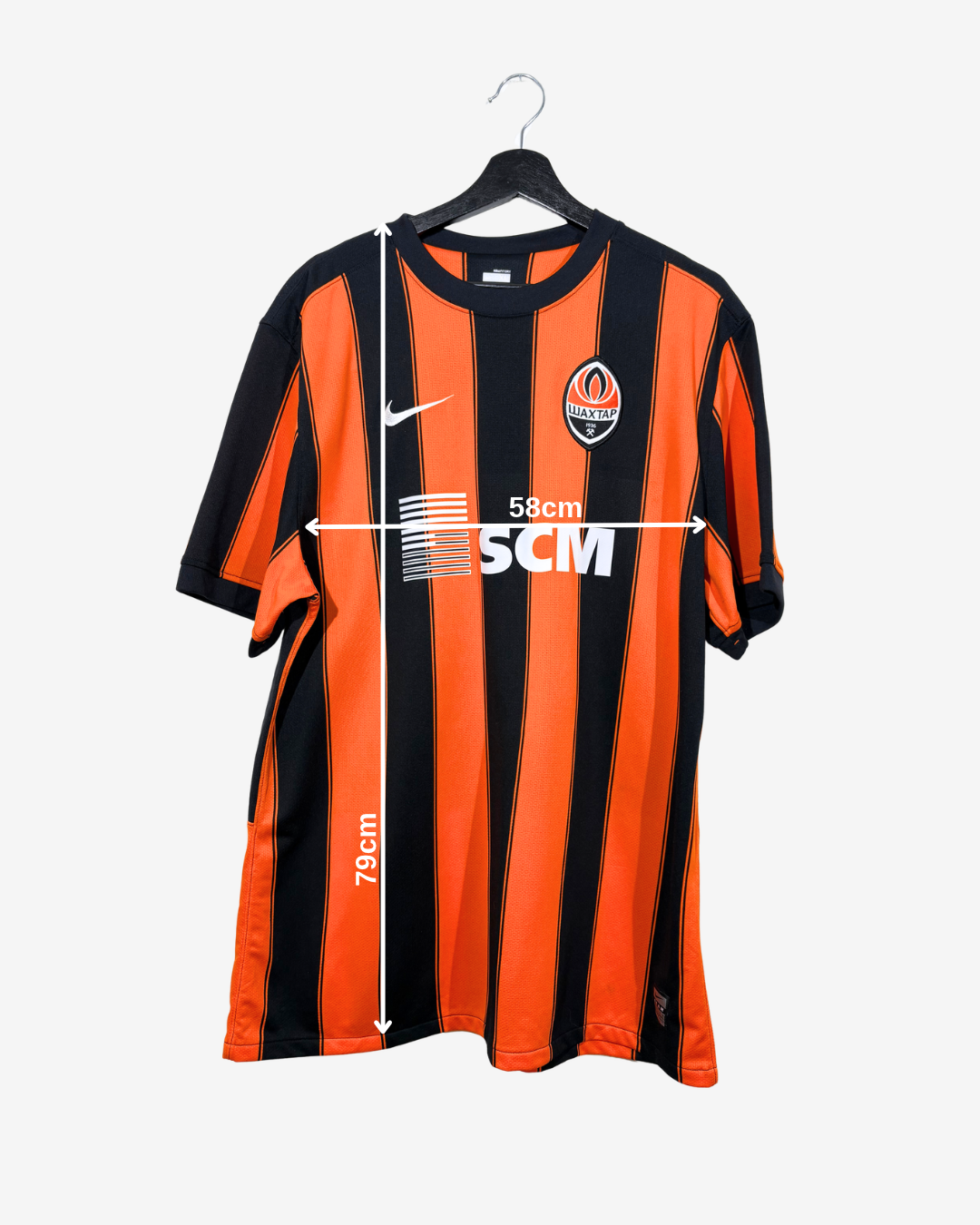 Nike - Shakhtar Donetsk 2009/11 Home Football Shirt 'SRNA' Player Issue