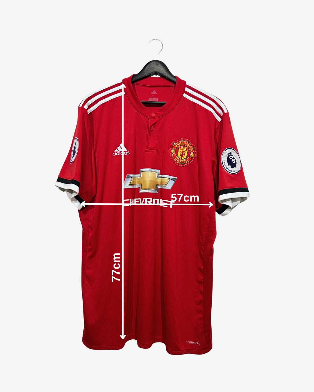 Adidas - Manchester United 2017/18 Home Football Shirt 'LUKAKU'
