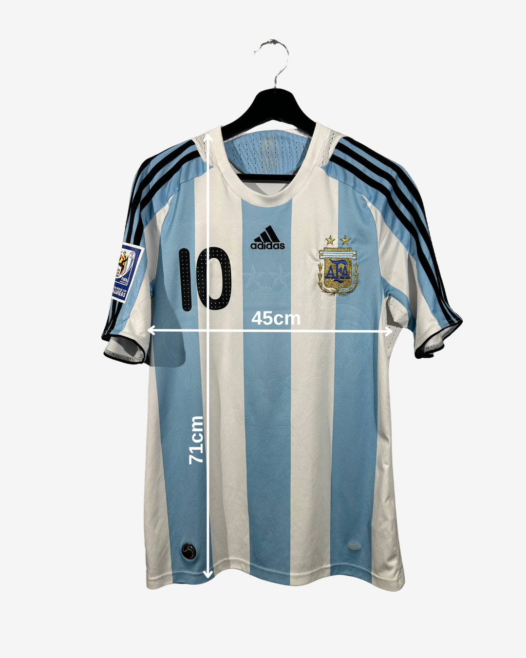 Adidas - Argentina 2008 Home Football Shirt 'MESSI'