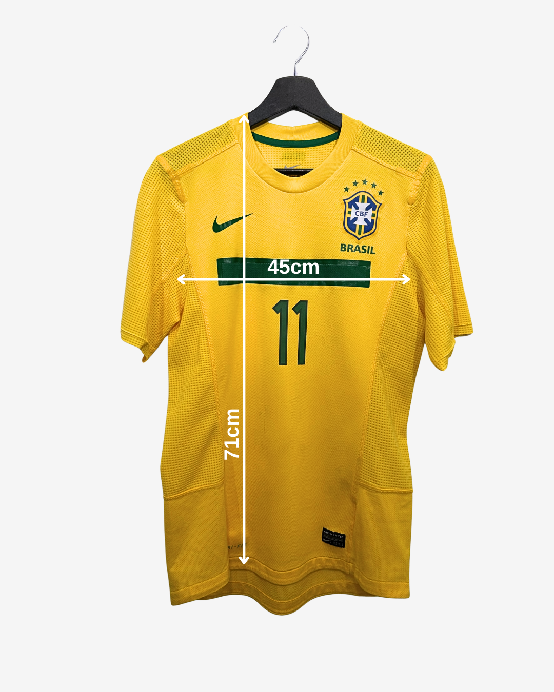 Nike - Brazil 2011 Home Football Shirt 'NEYMAR'
