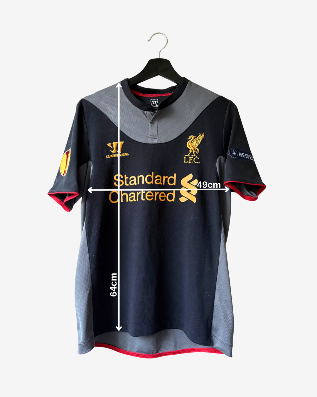 Warrior - Liverpool FC 2012/13 Away Fotoball Shirt 'CARRAGHER'
