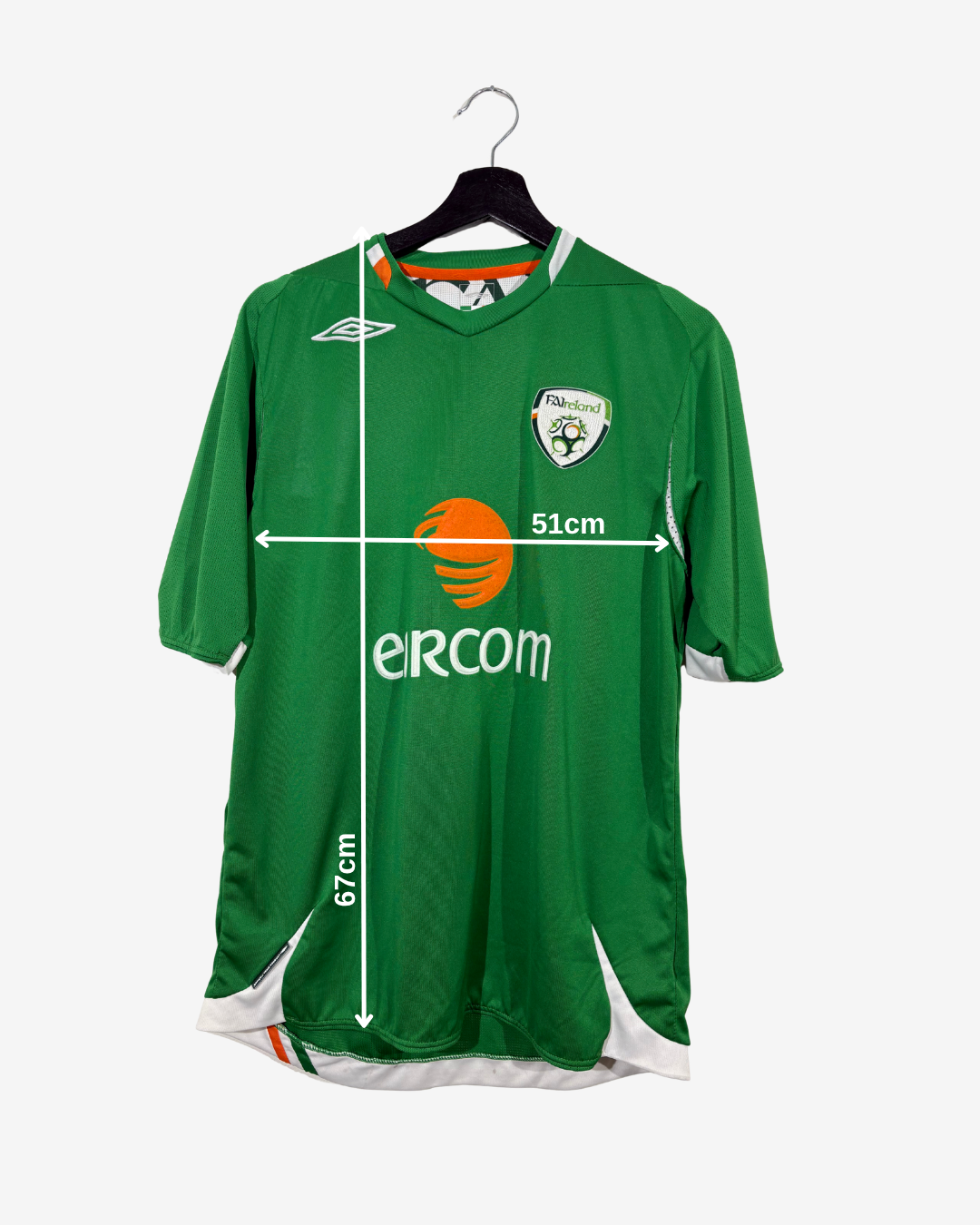 Umbro - Ireland 2006 Home Football Shirt