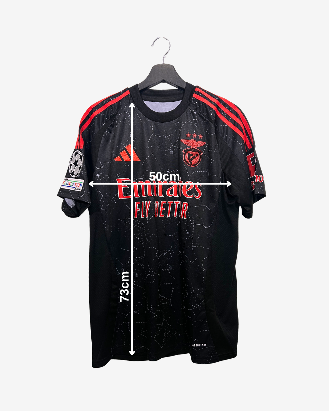Adidas - Benfica SL 2024/25 Udebanetrøje 'NAME'