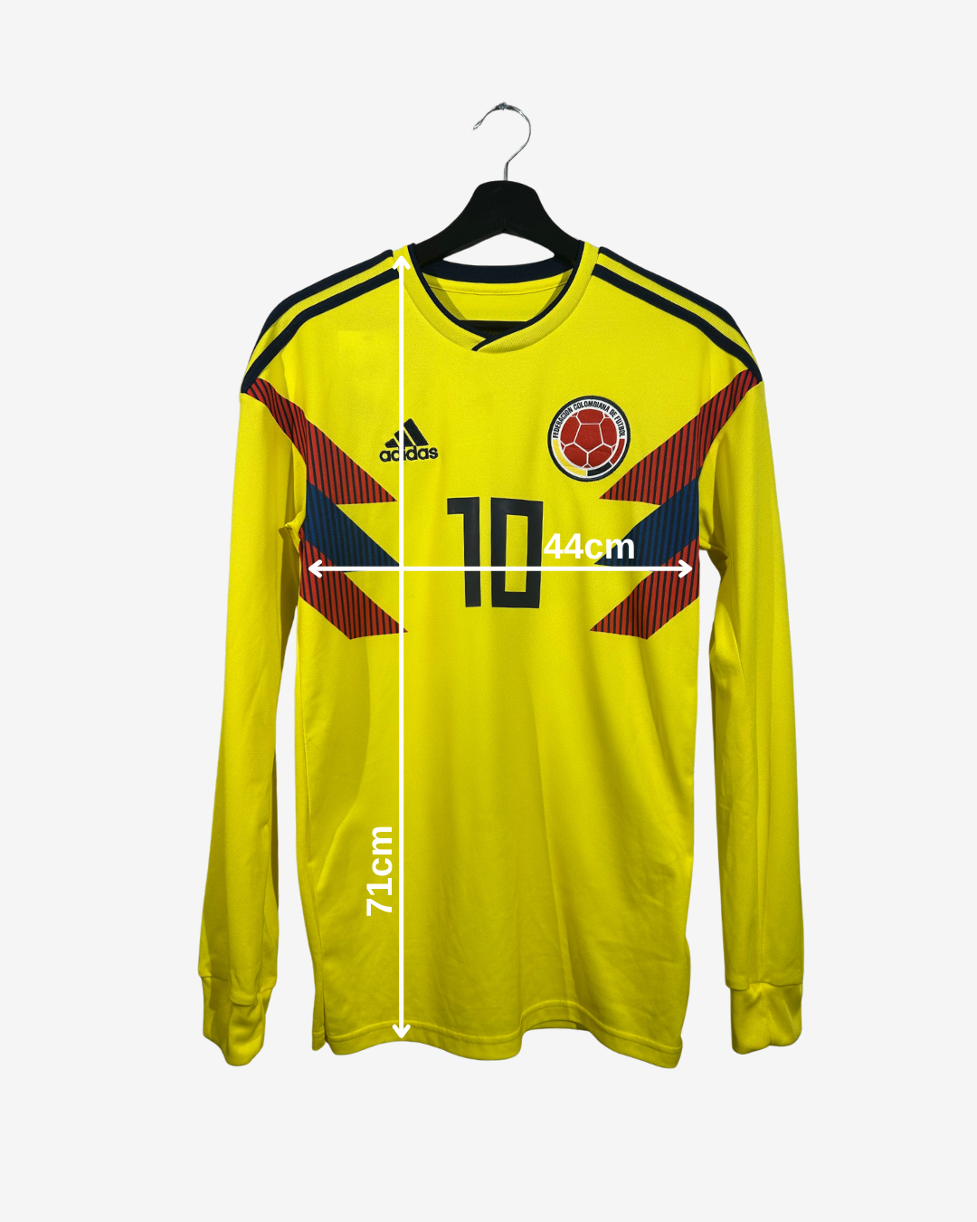 Adidas - Colombia 2018 Home Football Shirt 'JAMES'