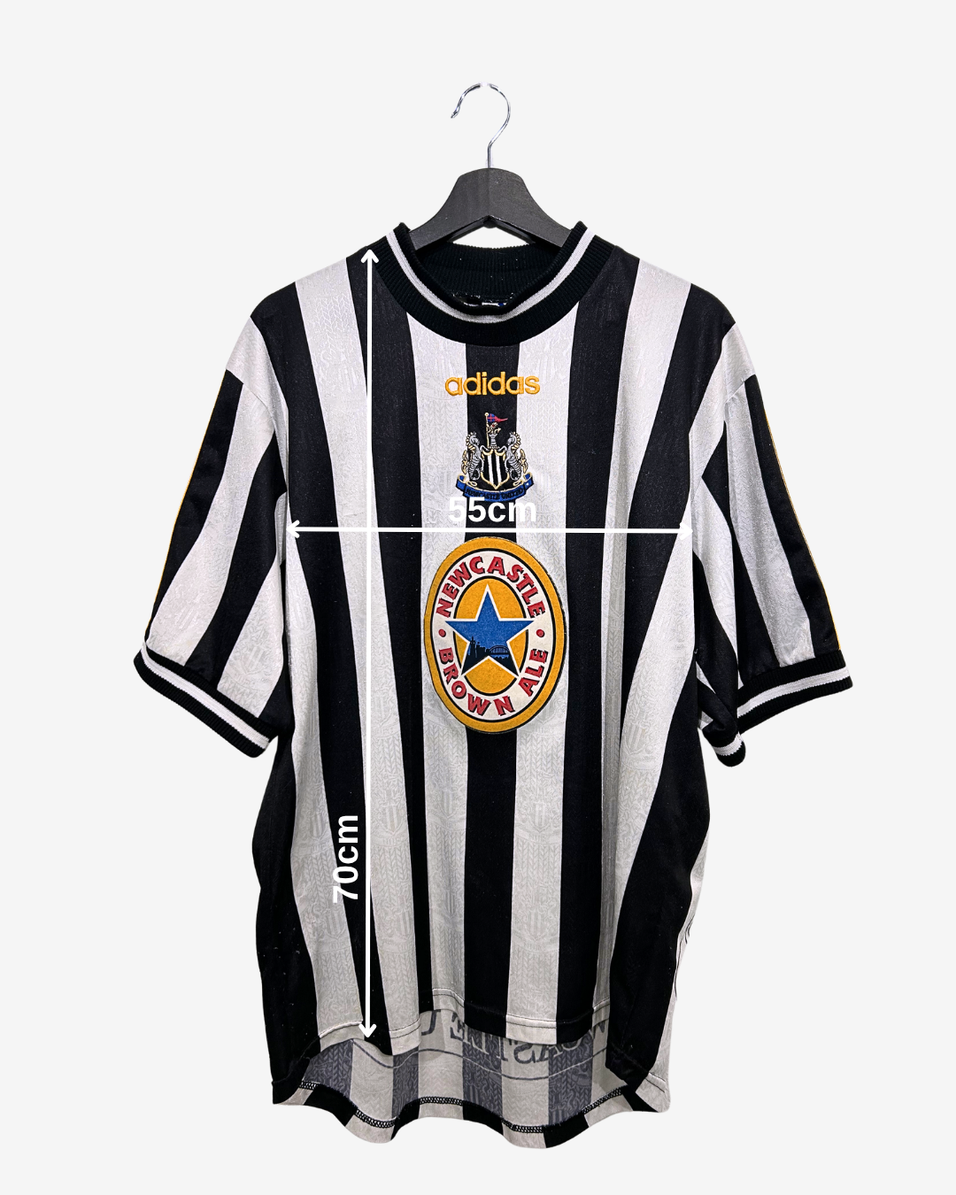 Adidas - Newcastle United 1997/99 Hjemmebanetrøje 'SHEARER'