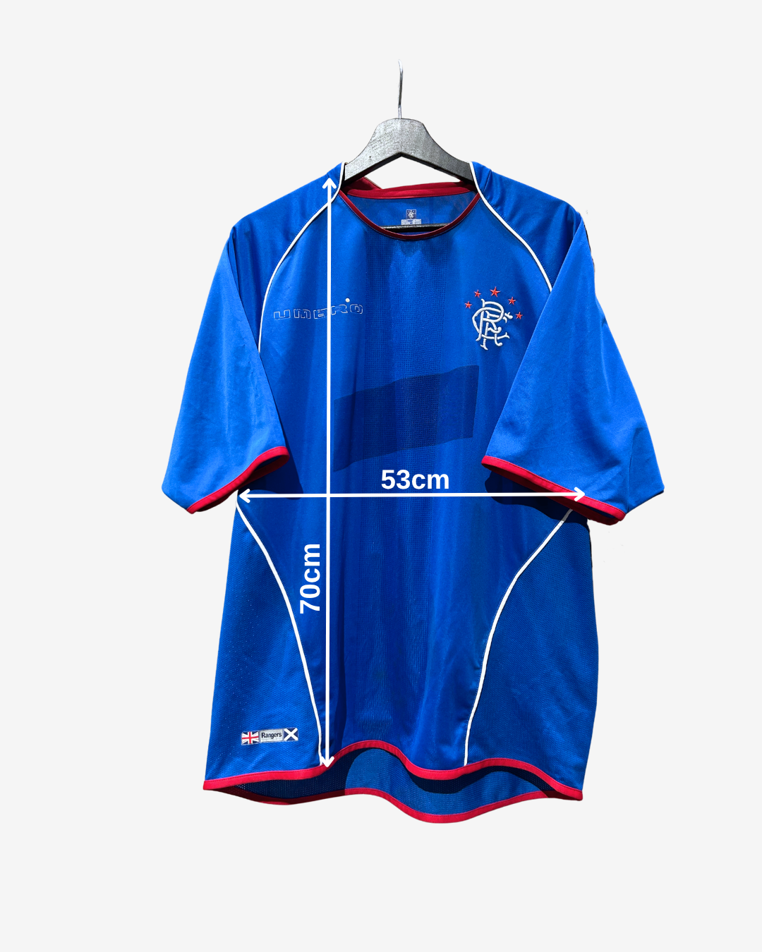 Umbro - Rangers FC 2005/06 Home Football Shirt 'PRSO'
