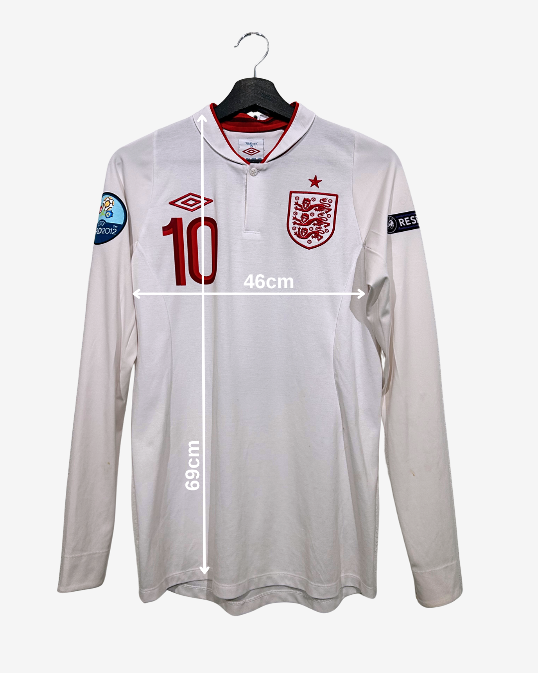 Umbro - England 2012 Home Football Shirt 'ROONEY'