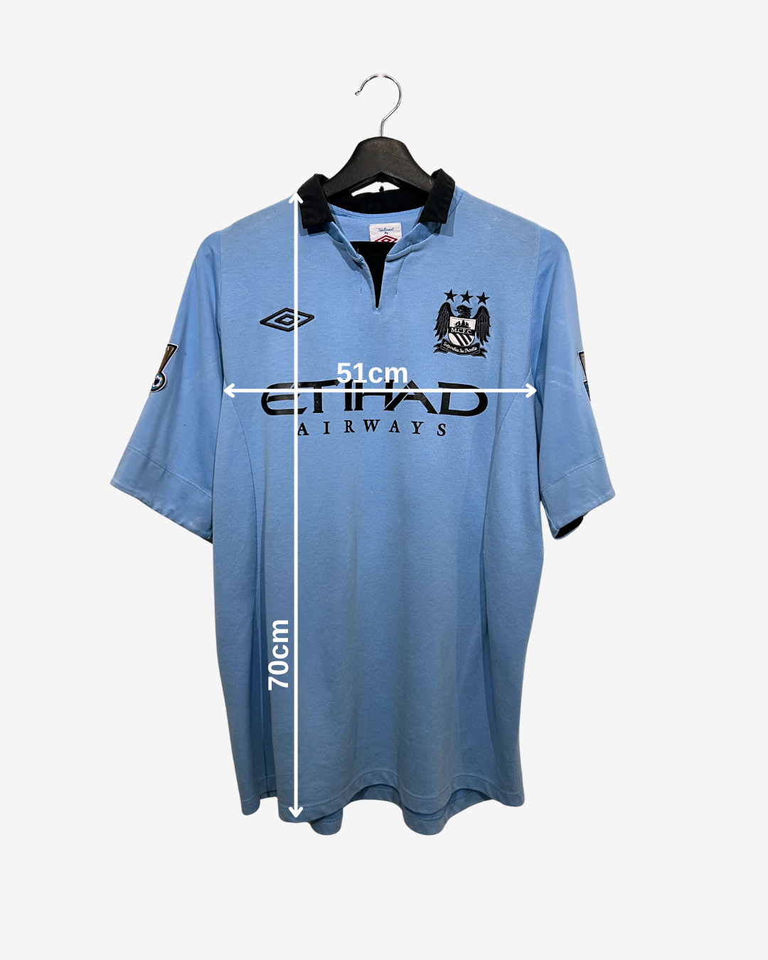 Umbro - Manchester City 2012/13 Home Football Shirt 'KOMPANY'