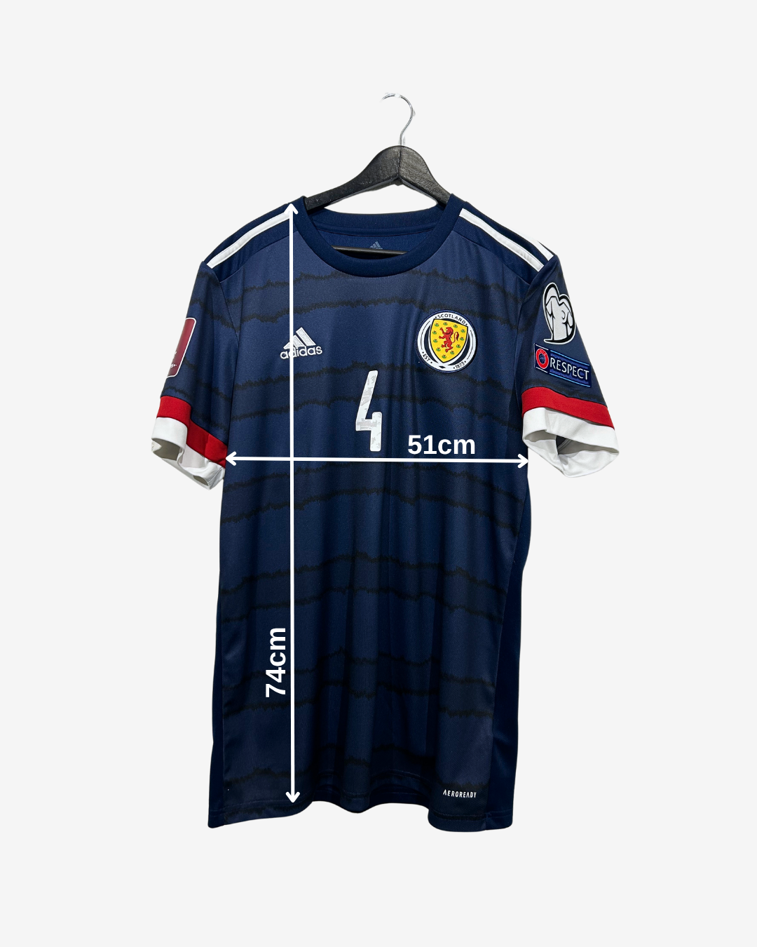 Adidas - Scotland 2020 Home Football Shirt 'MCTOMINAY'