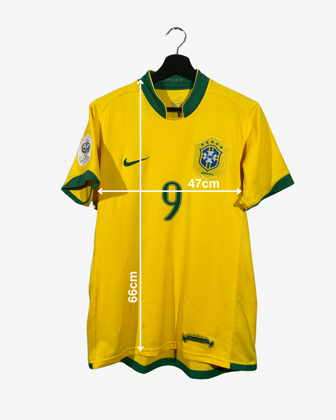Nike - Brazil 2006 Home Football Shirt 'RONALDO'