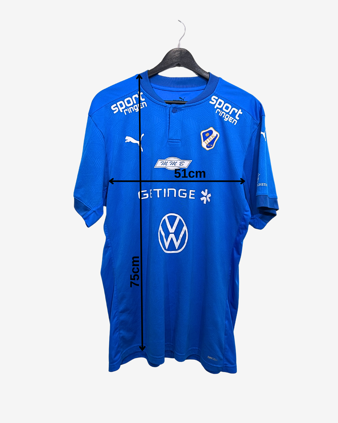 Puma - Halmstad BK 2020 Hjemmebanetrøje Spillerudgave