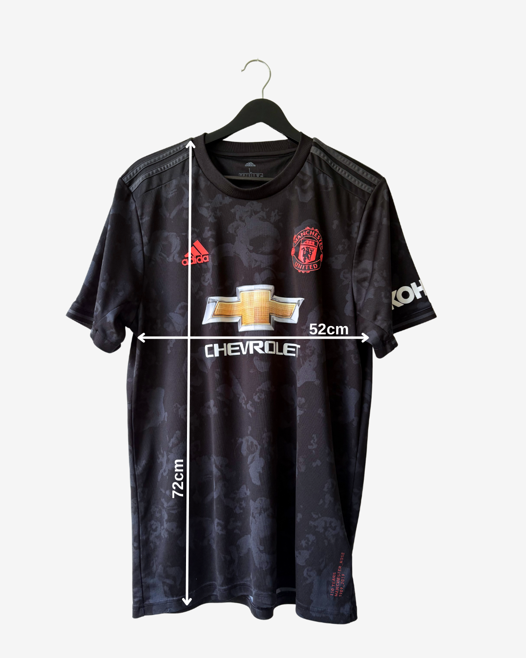 Adidas - Manchester United 2019/20 Third Football Shirt 'B.FERNANDES'