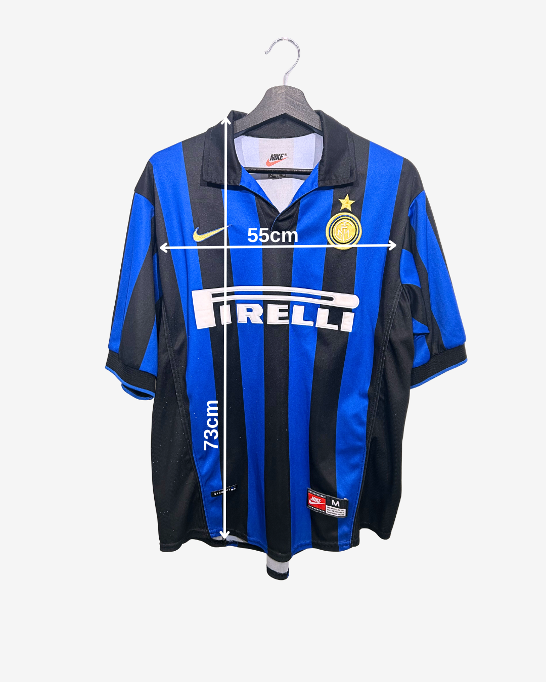 Nike - Inter Milan 1998/99 Hjemmebanetrøje 'RONALDO'