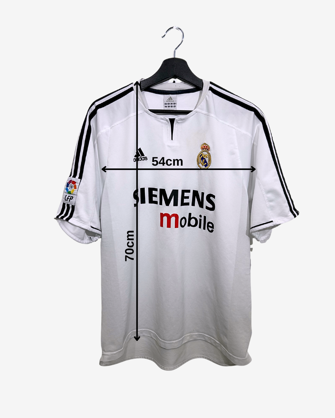 Adidas - Real Madrid 2003/04 hjemmefodboldtrøje 'HELGUERA'