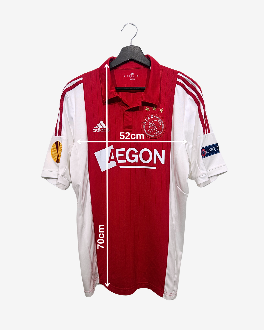 Adidas - Ajax 2014/15 Home Football Shirt 'SCHÖNE'