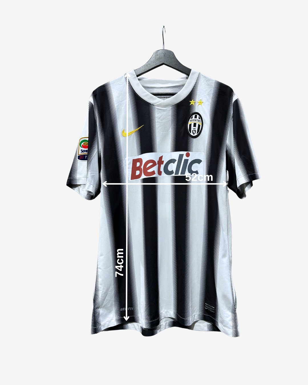 Nike - Juventus FC 2011/12 Home Football Shirt 'CHIELLINI'