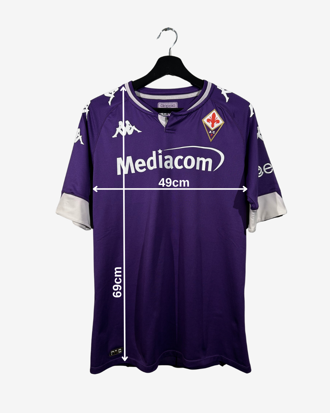 Kappa - ACF Fiorentina 2020/21 Home Football Shirt 'RIBERY'
