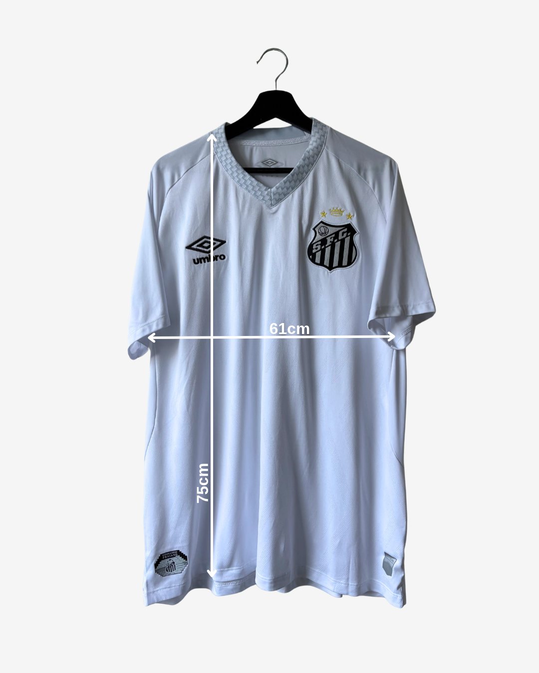 Umbro - Santos FC 2025 Home Football Shirt 'NEYMAR JR'
