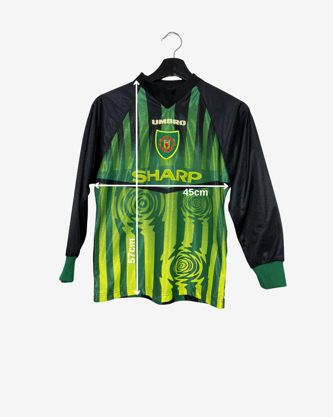 Umbro - Manchester United 1997/98 Goalkeeper Football Shirt