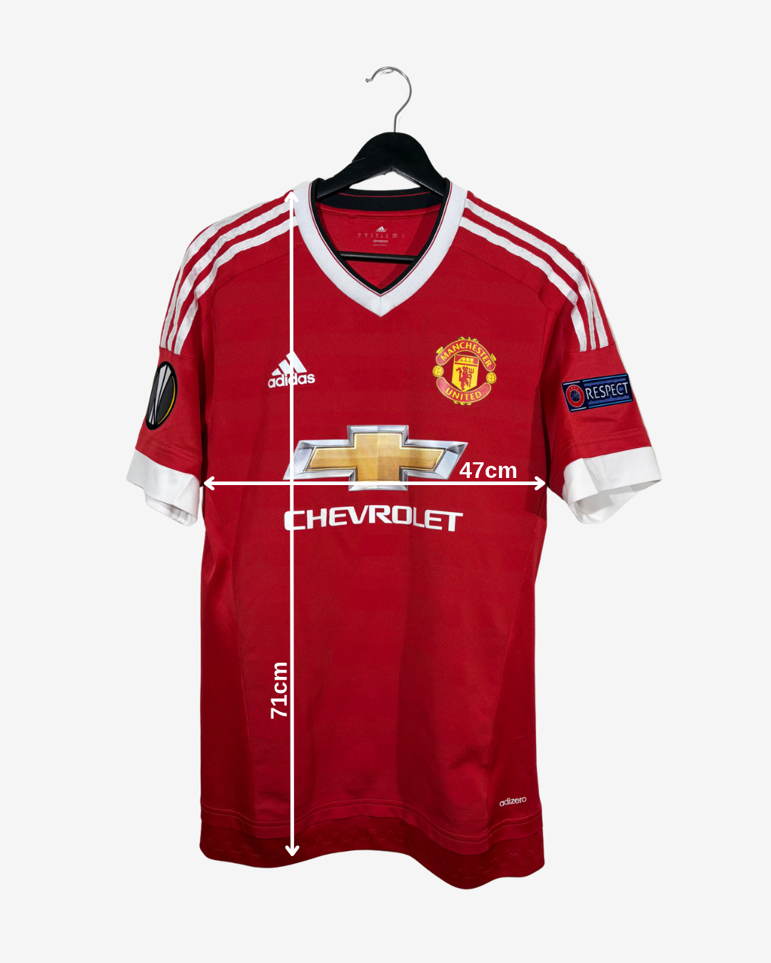 Adidas - Manchester United 2015/16 Home Football Shirt 'MARCUS ROJO' Player Version