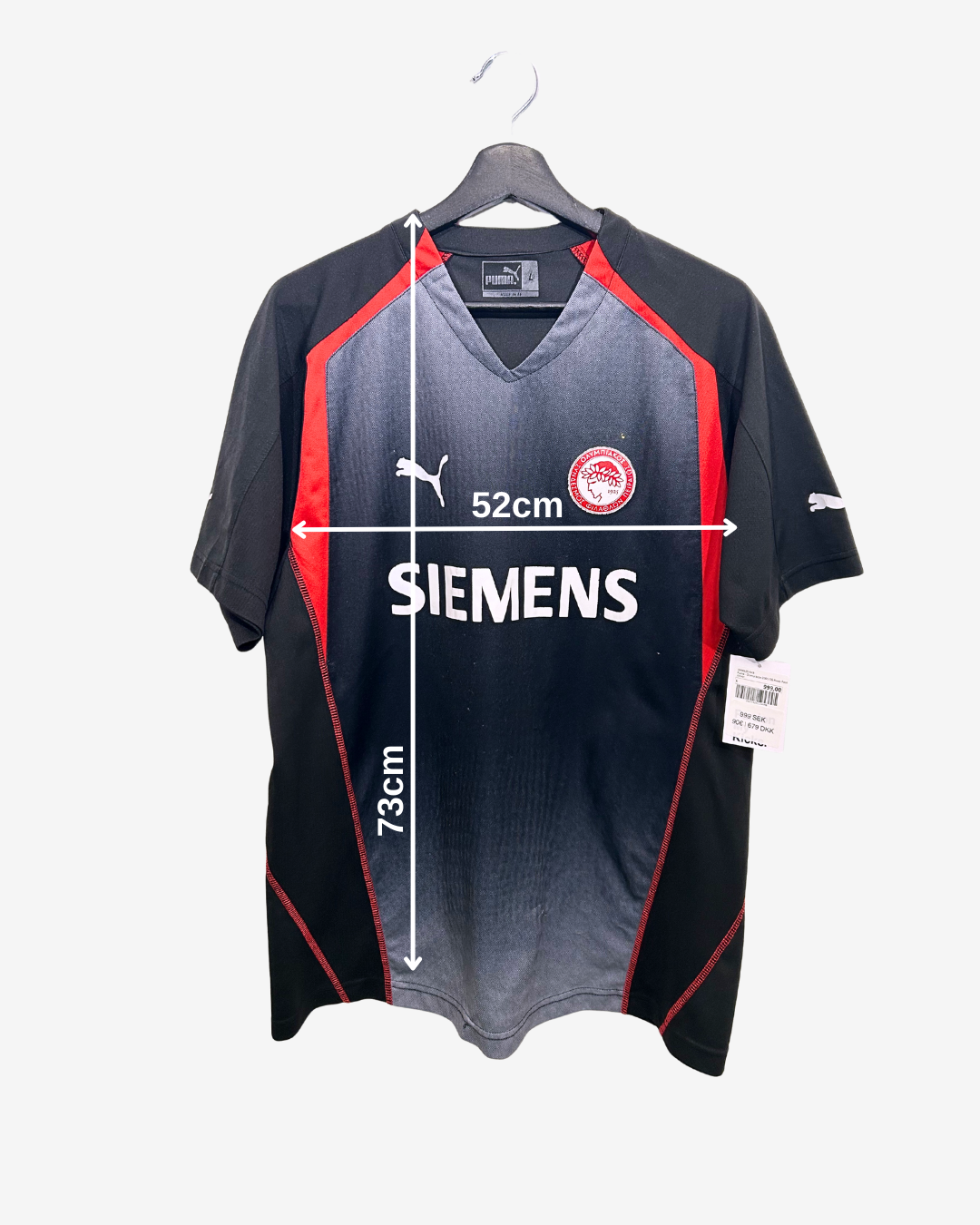 Puma - Olympiacos 2005/06 Away Football Shirt 'RIVALDO'