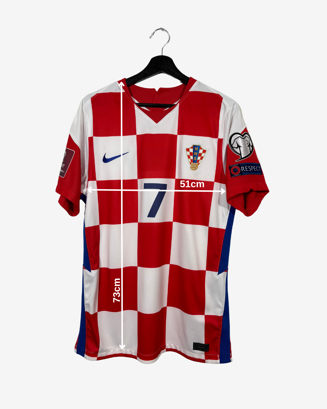 Nike - Croatia 2020 Home Football Shirt '7'