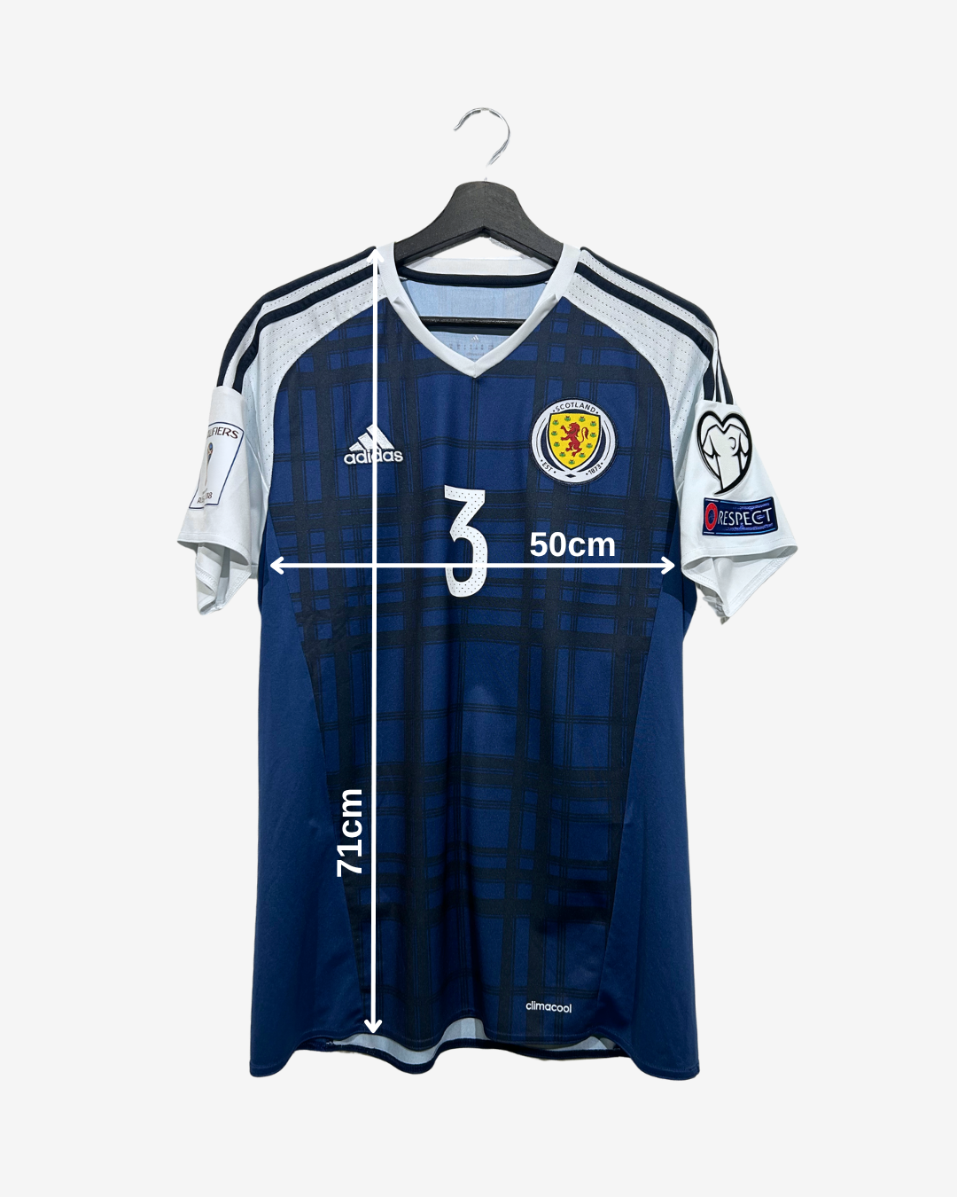 Adidas - Scotland 2016 Home Football Shirt 'ROBERTSON'